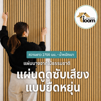 แผ่นซับเสียงแบบยืดหยุ่น (270 ซม. x 110 ซม.)